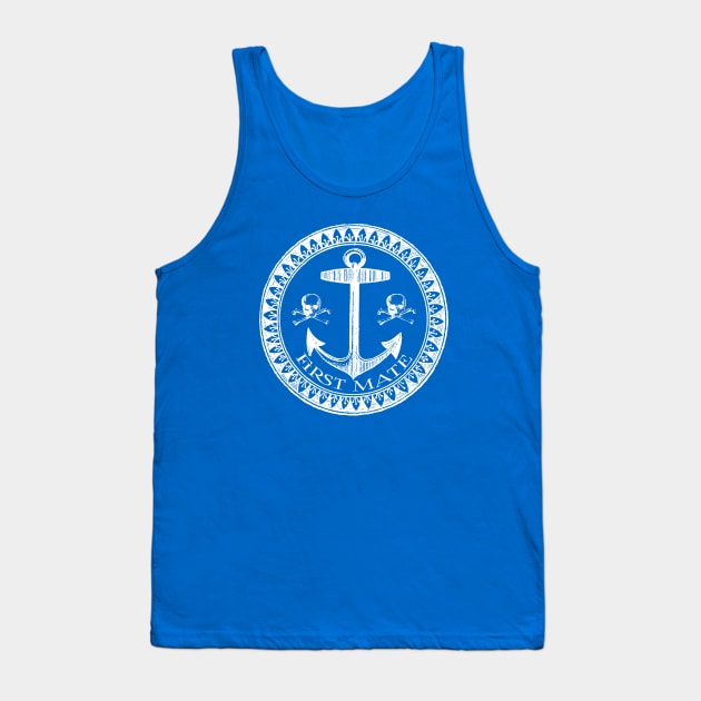 FIRST MATE Sailing Tank Top by Scarebaby